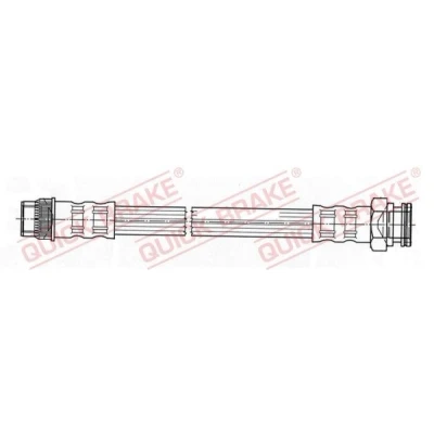 Imagen de QUICK BRAKE 27.076 Latiguillos de Freno 194 M10x1 PEUGEOT: 307 SW, Hatchback, SW Furgón / Familiar, CITROËN: C3 I C4 Hatchback