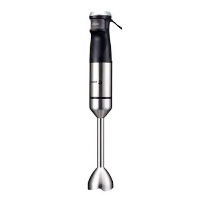 Imagen de FAGOR Divamix Steel Batidora de Mano 1500W, Velocidad Regulable + Turbo, Vaso 700ml, Picadora y Varilla