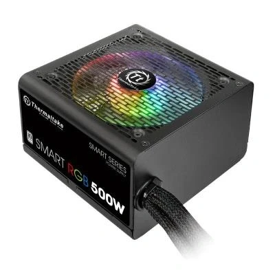 Imagen de Thermaltake Smart RGB 500W Fuente de alimentación 500 W, Color Negro
