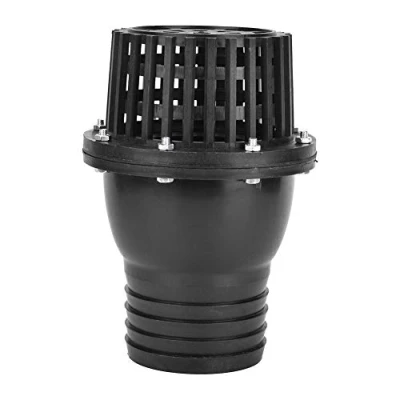 Imagen de válvula de pie bomba agua, bomba, retención, pozo PVC negro para máquina fluidos, 1.5 in 2 2.5 3 4 in(4&quot;)