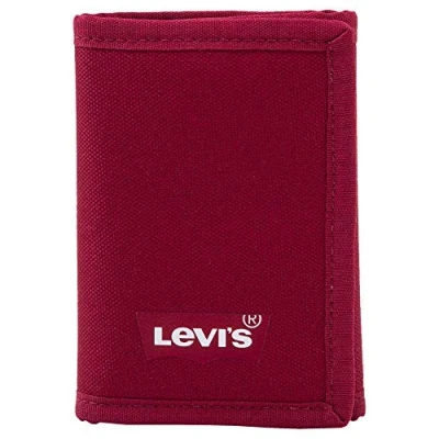 Imagen de Levi&#039;s Batwing Trifold Wallet Unisex Monedero, Talla: One Size, Regular red