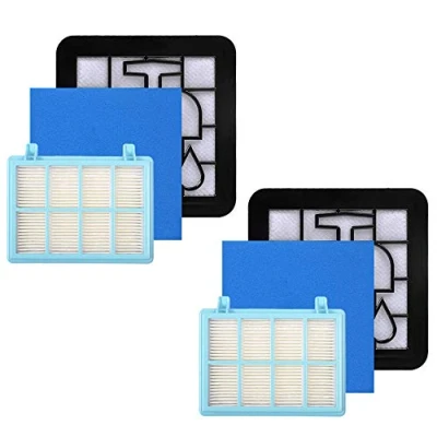 Imagen de KEEPOW Kit de filtros repuesto para aspiradora PowerPro Compact Philips FC8010/01 Paquete 3