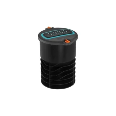 Imagen de Gardena 8221 20 Set completo de sistema aspersor cuadrado emergente OS 140 riego para superficies cuadradas y rectangulares hasta maximo m², montaje a ras suelo