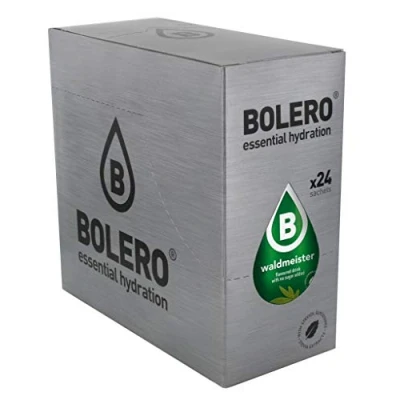 Imagen de Bolero Bebida Instantánea Sin Azúcar, Sabor Asperilla de los Bosques Paquete 24 x 9 gramos Total 216