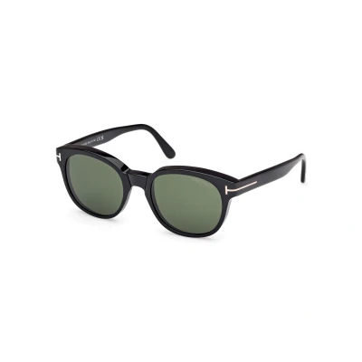 Imagen de Tom Ford MERT Gafas de sol, Hombre, Talla: One Size, Shiny black/green