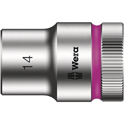 Imagen de WERA 05003734001 8790 HMC HF 14,0 Llave de vaso Zyklop con función sujeción 1/2&quot;