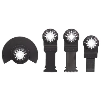 Imagen de Makita B 67480 Set de Cuchillas Multitool starlock, Negro