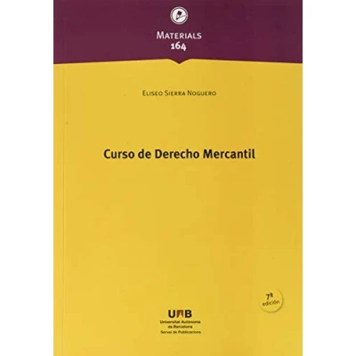 Imagen de Curso De Derecho Mercantil 7ª Ed: 164 (Materials)