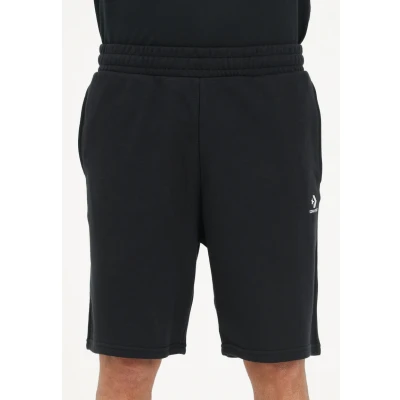 Imagen de Converse GOTO Embroidered STAR Chevron Fleece Short Shorts, Talla: Small, Light blue