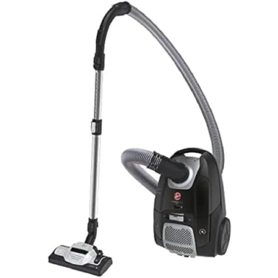 Imagen de Hoover Aspiradora de suelo con bolsa 3,5 l silenciosa (69 dBA) sistema eliminación automática bolsas filtro EPA PET Edition boquilla para animales