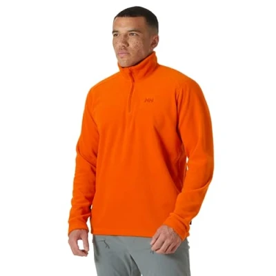 Imagen de Helly Hansen Daybreaker 1/2 ZIP Forro polar, Hombre, Talla: Large, Patrol orange