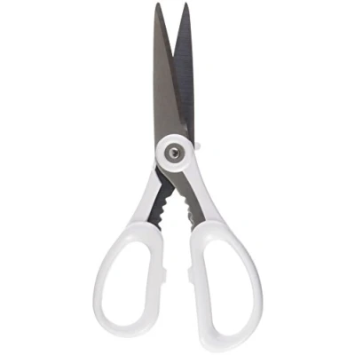 Imagen de Cuydesa Tijera Cocina microdentada, Blanco (Funda), 20 x 8,1 1,3 cm