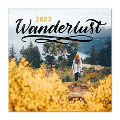Imagen de Grupo Erik, Calendario Wanderlust 2023, 2023 con certificado FSC, mensual, 30x30 cm, CP23045, Pared