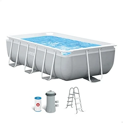 Imagen de INTEX 55210 Piscina Rectangular Prism Frame 300x175x80 cm con depuradora