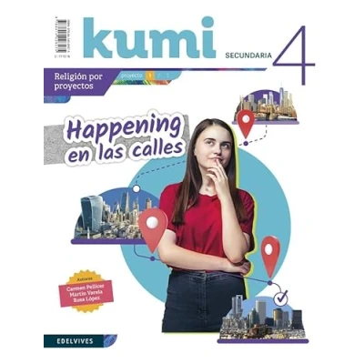 Imagen de Proyecto Kumi 4 ESO : Happening en las calles 9788414028575 (SIN COLECCION)