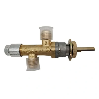 Imagen de METER STAR Válvula de control principal chimenea gas propano macho 3/8 pulgadas con baja presión seguridad fallo llama termoeléctrica