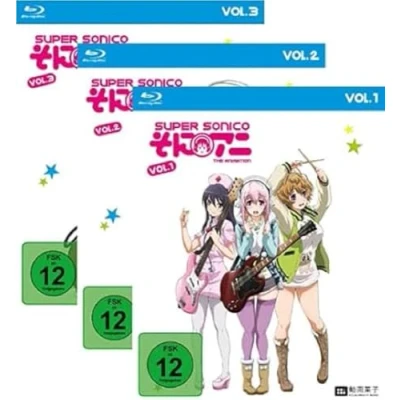 Imagen de Super Sonico Gesamtausgabe Bundle Vol.1 3 [Alemania] [Blu ray]
