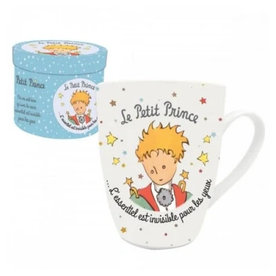Imagen de Le Petit Prince, Taza con dibujo de &quot;El Principito&quot; caja azul, Enesco