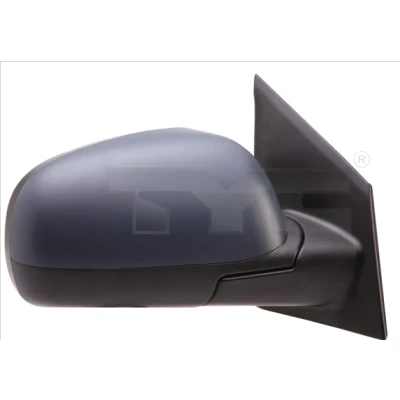 Imagen de Espejo retrovisor Tyc 324 0051 derecha imprimado Ajuste por cable, convexo