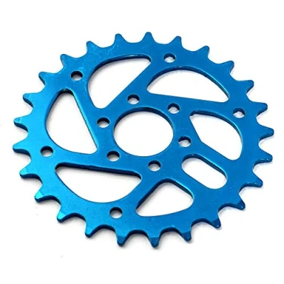 Imagen de KHEbikes KHE BMX Plato de 25 dientes azul anodizado CNC solo 78 g