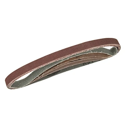 Imagen de Silverline Tools 910232 Bandas de lija 13 x 457 mm, 5 pzas (Granos: 40, 60, 2 80, 120)