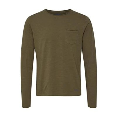 Imagen de Blend Bhbhnicolai TEE L.S. Camiseta de manga larga, Hombre, Talla: Large, Olive