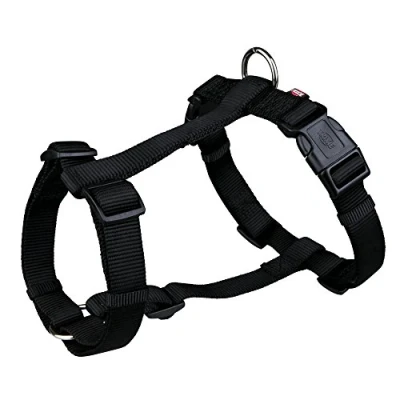 Imagen de Trixie 20351 Premium H Harness, negro, L XL: 75 120 cm/25 mm