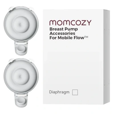Imagen de Momcozy Diafragma Mobile Flow M9 Upgrade, Accesorios de Repuesto Originales para Extractor Leche 2 Unidades