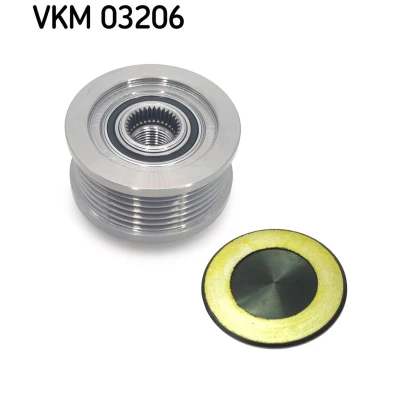 Imagen de SKF VKM 03206 Rueda Libre Alternador 40,4 OPEL: Zafira B, Astra H Caravan, GTC, FIAT: Doblo I Cargo, Stilo Multi Wagon, Punto II Hatchback