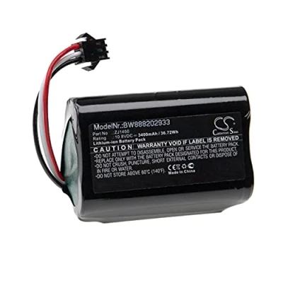 Imagen de vhbw Batería Recargable reemplaza Ecovacs DA60 Darfon, ZJ1450 para aspiradora, Robot Limpieza (3400 mAh, 10,8 V, Li Ion)