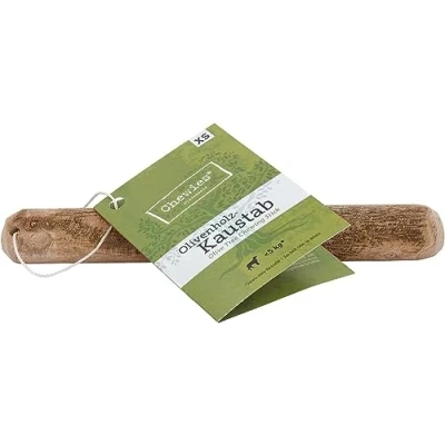 Imagen de Chewies Hueso para Masticar Perros, de Madera Olivo, 100% Natural, Juguete Perros hasta 5 kg, Talla XS
