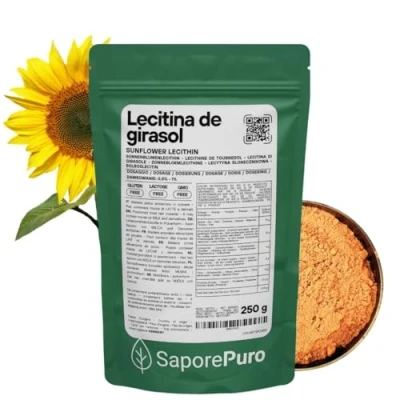 Imagen de Lecitina de girasol en polvo 250 gr