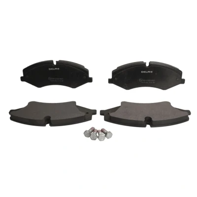 Imagen de DELPHI LP2176 Juego de pastillas freno preparado para indicador desgaste Chapa antichirridos con accesorios LAND ROVER: Range Rover Sport