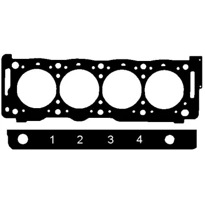 Imagen de ELRING 147.041 Junta de Culata 1,72 86 metálica multilámina PEUGEOT: 406 Berlina, CITROËN: Evasion, XM I Hatchback, Xantia Hatchback