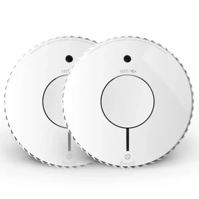 Imagen de AngelEye Detector de Humo óptico NF Pilas 5 años AE6620 FRR T2 (Nueva generación, sustituye a Elegance Expert Duo TPST AE620 FRR)