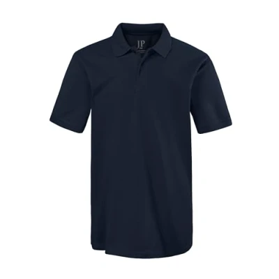 Imagen de JP 1880 Polo, Parte Superior, Tira de Botones, Cuello Camisa, Pique, Azul Oscuro, XXXXXXXXXL para Hombre