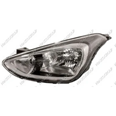 Imagen de PRASCO HN0044814 Faros izquierda H4 con servomotor para reg. alcance luces HYUNDAI: i10 II Hatchback