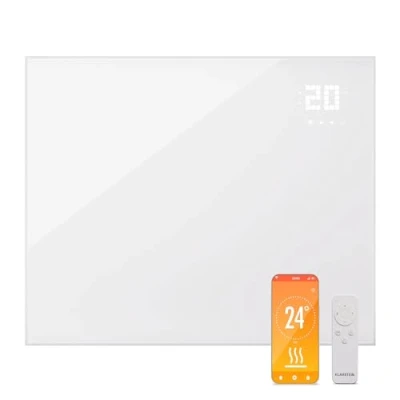 Imagen de KLARSTEIN Radiador Electrico Bajo Consumo Infrarrojos, Estufa Pared 1200W, App y WiFi, Detección Ventana Abierta, Temporizador, Emisor Termico, Radiadores Electricos sin CO2