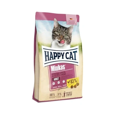 Imagen de Happy Cat Minkas 70408 Alimento seco con yuca para Gatos castrados 1,5 kg