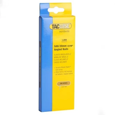 Imagen de Tacwise 0479 Clavos inclinados de tipo 500/20 mm, caja 1000 unidades