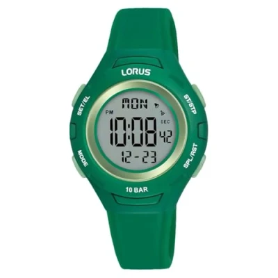 Imagen de Lorus Reloj Infantil Digital de Cuarzo con Correa Silicona, Verde