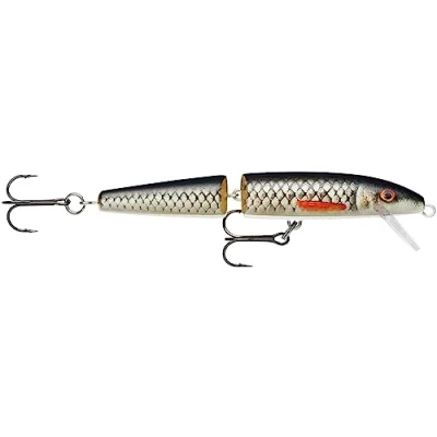 Imagen de Rapala Esca da Pesca Artificiale Spinning Jointed Balsa in Acqua Dolcealleggiante Profondità di Nuoto 1,2 2,4m 11cm / 9g Prodotta Estonia Live Roach