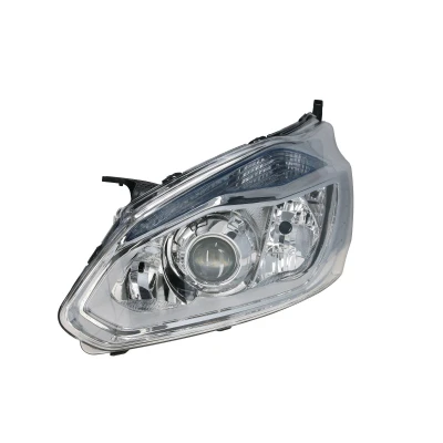Imagen de TYC 20 15316 05 2 Faros izquierda H7/H1, H15 cromo con luz diurna, de curva dinámica para circulación por la derecha electromotor