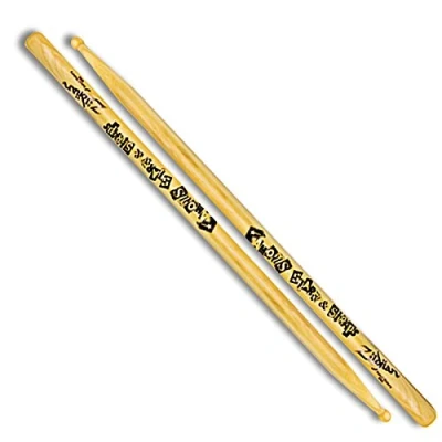 Imagen de Zildjian Travis Barker Famous S&amp;S Artist Series Baquetas (ZASTBF), Wood Tip