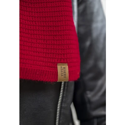 Imagen de Vivisence Bufanda Clásica Para Mujeres 7041S, Rojo,Talla Única