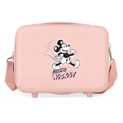 Imagen de Disney Mickey Friendly Neceser Adaptable Nude 29x21x15 cms Rígido ABS 9,14L 0,8 kgs