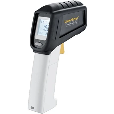 Imagen de Laserliner 082.042A ThermoSpot Plus Interior/Exterior Sensor de Temperatura y Humedad (AAA, 1,5 V, 45 mm, 118 157 210 g), Multicolor