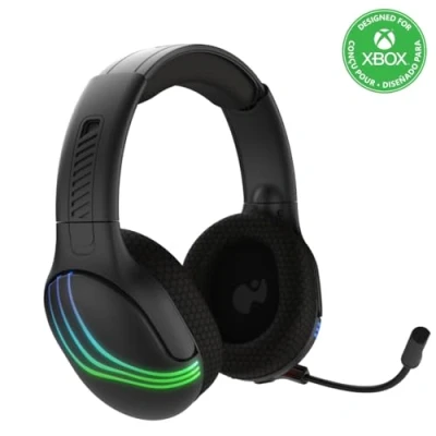 Imagen de PDP Xbox Afterglow Wave Wireless Headset Black