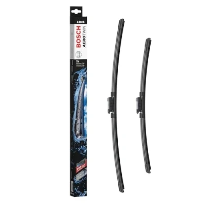 Imagen de Escobilla limpiaparabrisas Bosch Aerotwin A860S, Longitud: 600mm/475mm − 1 juego para el parabrisas (frontal) Válidas únicamente vehículos con volante a la derecha (UK)