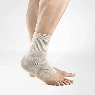 Imagen de Bauerfeind GenuTrain S Vendaje de Rodilla, Derecho, Gris (Titán), Talla 2